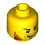 LEGO® los onderdeel Hoofd in kleur Geel 3626cpb0995