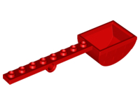 LEGO® los onderdeel Plaat Aangepast in kleur Rood 30275