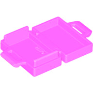 Plaatje in Gallery viewer laden, LEGO® los onderdeel Accessoire in kleur Donker Roze 4449