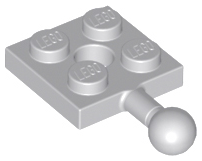 Plaatje in Gallery viewer laden, LEGO® Plaat Aangepast Licht Blauwachtig Grijs 15456