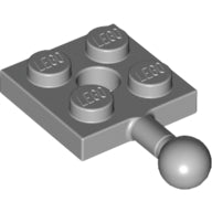 Plaatje in Gallery viewer laden, LEGO® Plaat Aangepast Licht Blauwachtig Grijs 15456
