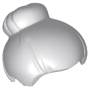 LEGO® los onderdeel Haar Licht Blauwachtig Grijs 93217