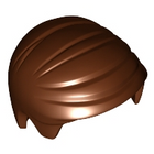 LEGO® los onderdeel Haar in kleur Roodachtig Bruin 99930