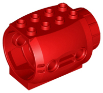 LEGO® los onderdeel Vliegtuig in kleur Rood 43121