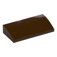 LEGO® los onderdeel Dakpan Gebogen Donker Bruin 88930