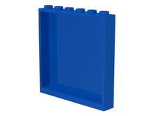 Plaatje in Gallery viewer laden, LEGO® los onderdeel Paneel in kleur Blauw 59349