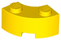 LEGO® los onderdeel Steen Rond in kleur Geel 85080