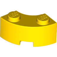 LEGO® los onderdeel Steen Rond in kleur Geel 85080
