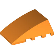 LEGO® los onderdeel Wig in kleur Oranje 47753