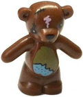 LEGO® los onderdeel Landdier Roodachtig Bruin 98382pb004
