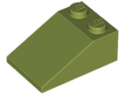 LEGO® los onderdeel Dakpan Algemeen in kleur Olijfgroen 3298