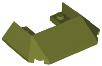 LEGO® los onderdeel Wig in kleur Olijfgroen 13269