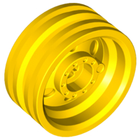 LEGO® los onderdeel Wiel in kleur Geel 56904