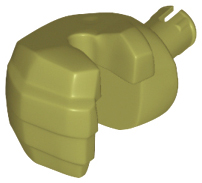 LEGO® los onderdeel Lijf Accessoire Olijfgroen 10126