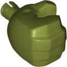 LEGO® los onderdeel Lijf Accessoire Olijfgroen 10126