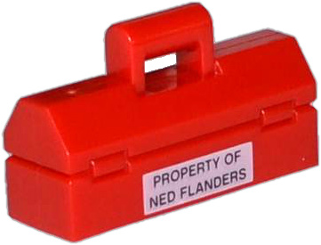 LEGO® los onderdeel Accessoire met Motief Rood 98368pb001