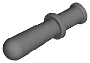 LEGO® los onderdeel Wapen Donker Blauwachtig Grijs 13790