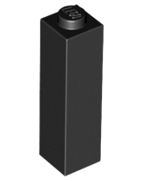 LEGO® los onderdeel Steen in kleur Zwart 14716