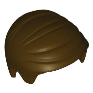 Plaatje in Gallery viewer laden, LEGO® los onderdeel Haar in kleur Donker Bruin 99930