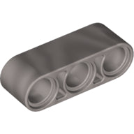 LEGO® onderdeel Technische Hefbalk Metallisch Zilver 32523