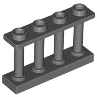 LEGO® los onderdeel Hek Donker Blauwachtig Grijs 15332