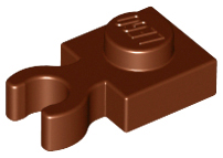 LEGO® los onderdeel Plaat Aangepast Roodachtig Bruin 4085d