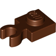 LEGO® los onderdeel Plaat Aangepast Roodachtig Bruin 4085d