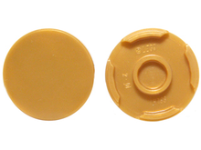 Plaatje in Gallery viewer laden, LEGO® los onderdeel Tegel Rond in kleur Parel Goud 14769