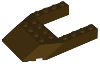 LEGO® los onderdeel Wig in kleur Donker Bruin 32084