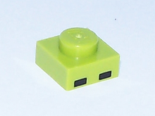 Plaatje in Gallery viewer laden, LEGO® los onderdeel Plaat met Motief Limoen 3024pb005