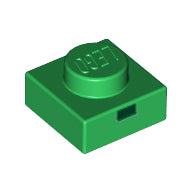 LEGO® los onderdeel Plaat met Motief Groen 3024pb006