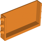 LEGO® los onderdeel Paneel in kleur Oranje 98280