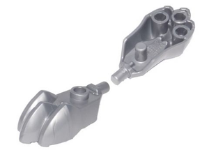 LEGO® los onderdeel Dier Onderdelen in kleur Zilver 15090