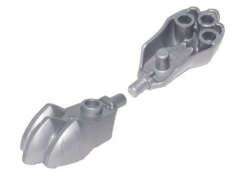LEGO® los onderdeel Dier Onderdelen in kleur Zilver 15090