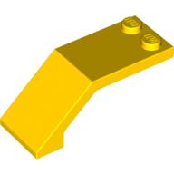 LEGO® los onderdeel Voorruit in kleur Geel 6070