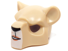 Plaatje in Gallery viewer laden, LEGO® los onderdeel Hoofddeksels Geelbruin 15084pb01