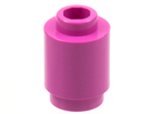 LEGO® los onderdeel Steen Rond in kleur Donker Roze 3062