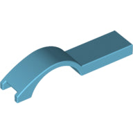 Plaatje in Gallery viewer laden, LEGO® los onderdeel Spatbord Medium Azuurblauw 50947