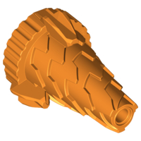 LEGO® los onderdeel Kegel in kleur Oranje 64713