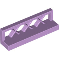 Plaatje in Gallery viewer laden, LEGO® los onderdeel Hek in kleur Lavendel 3633