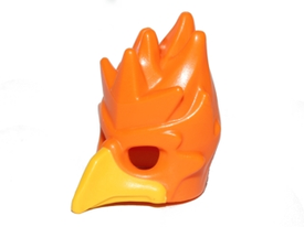 LEGO® los onderdeel Hoofddeksels in kleur Oranje 16656pb04
