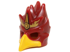 LEGO® los onderdeel Hoofddeksels Donkerrood 16656pb01