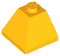 Plaatje in Gallery viewer laden, LEGO® los onderdeel Dakpan Algemeen Helder Licht Oranje 3045