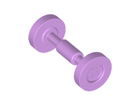 LEGO® los onderdeel Wiel in kleur Medium Lavendel 2496