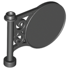 LEGO® los onderdeel Verkeersbord in kleur Zwart 13459