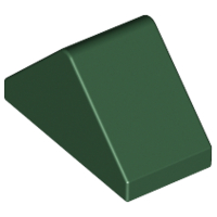 LEGO® los onderdeel Dakpan Algemeen Donkergroen 3044c