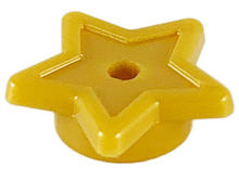 Plaatje in Gallery viewer laden, LEGO® los onderdeel Plaat Rond in kleur Parel Goud 11609