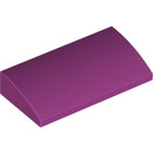 LEGO® los onderdeel Dakpan Gebogen in kleur Magenta 88930
