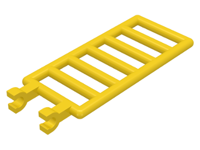 LEGO® los onderdeel Staaf in kleur Geel 6020