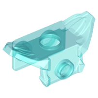 Plaatje in Gallery viewer laden, LEGO® onderdeel Lijf Accessoire Doorzichtig Lichtblauw 11097